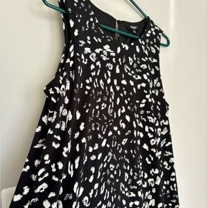 Premise Monochrome Patterned Dress
